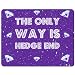 Produktbild The only Way Is Heckenschere Ende – PREMIUM Mauspad (5 Dick)