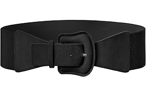 Aupuls Zamszowe damskie elastyczne szerokie paski do sukienek modny elastyczny pas biodrowy jesień zima do spódnicy swetrowej