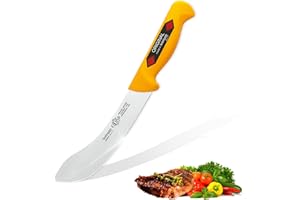 Solingen Eikaso - Cuchillo profesional (15 cm), color amarillo