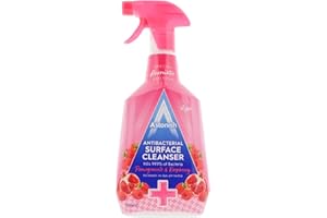 Astonish Special Aromatic Edition Multi-Purpose Anti-Bacterial Surface Cleanser Spray, Pomegranate and Raspberry Scent, 750ml, Pink