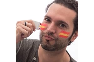 TH3 PARTY Genérico - Pintura bandera de españa para cara
