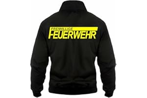 Spaß Kostet Herren Harrington Jacke FFW Freiwillige Feuerwehr Verein ort beruf Verein ort
