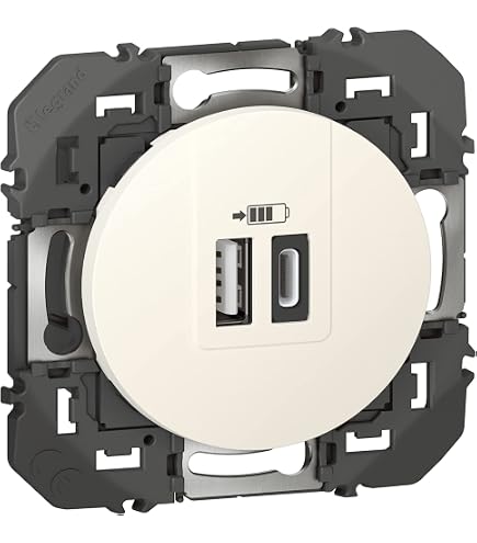 Presa Elettrica Legrand 2P ALU CPT | Superficie Con Terra Effetto Alluminio E Protezione Bambini