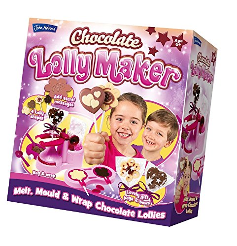 Imagen 1 de John Adams Chocolate Lolly Maker - Juego para hacer piruletas de chocolate (en inglés)