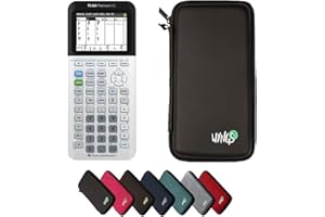 TEXAS INSTRUMENTS CALCUSO : TI-83 Premium CE Calculatrice graphique, avec étui de protection WYNGS noir