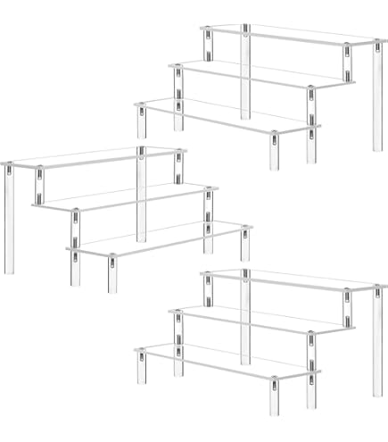 48 stuks (3 maten 4,5 cm & 1,25 inch & 0,67 inch) bolstandaard, acryl displaystandaard, doorzichtige ringstandaard voor honkbalstandaard, plastic ronde displaystandaard voor golfbal, honkbal, softbal