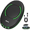 Giecy Ultra Slim Mouse Mover, Mouse Jiggler with Adjustable Interval Timer, Undetectable & Breathing Light, Simulates Realistic Mouse Movement for Keeping Computer Laptop Active