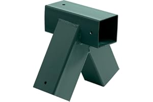 LITTLE DUCK BEAR LTD Swing Frame End Bracket 90 Degrees for 90x90 mm Square Timber Children’s Swing Frame.