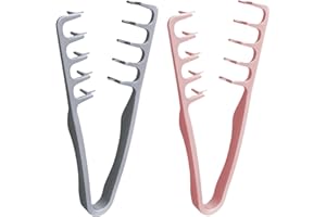 PEUFCMI 2 szt. grzebień do tekstury - grzebień do stylizacji włosów z szerokimi zębami, szerokie zęby, narzędzie do objętości korzeni, urządzenie do maksymalnego podnoszenia, akcesoria do pielęgnacji szwów