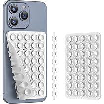 Poignée Adhésive Pour Téléphone – Avec Ventouses En Silicone – Support Mains Libres Pour Selfies, Vidéos, Cuisine – Cadeau Pratique
