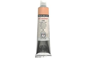 Vernice ad olio per artisti 84 colori professionale pittura Maestro Pan 45ml tubo - Colore della carne (Numero di catalogo - 140)