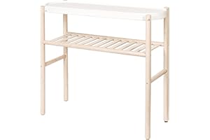 APRTAT 2 Tier Plant Stand Rack with Storage, Bamboo Plant Stands Indoor for Multiple Plants Corner Plant Stand | Planter Stand | Plant Rack | Indoor Wood Plant Stands