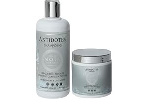NOIA PARIS NOIA HAIR - PACK DUO SHAMPOING 500ML + MASQUE 500ML (PACK DUO ANTIDOTES PROBIOTIQUES & COLLAGENE)