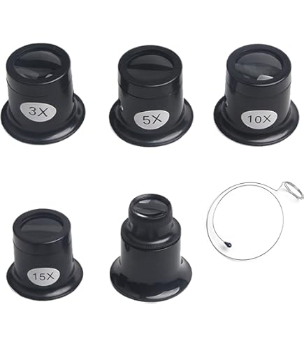 Lenti D'Ingrandimento A Clip Per Occhiali - 1.5X, 2.5X, 3.5X, Per Riparazioni E Hobby Di Precisione - Foto 11