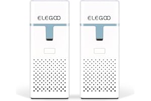 ELEGOO Mini Purificateur d'air avec Filtre à charbon actif pour Impression 3D résine par Imprimante 3D LCD/DLP/MSLA (Lot de 2)