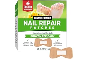 GETUE Micosi Unghie Piede, 35Pezzi Fungo Killer Per Unghie Piedi, Funghi Unghie Piedi, Ripara le Unghie in Modo Rapido ed Efficac