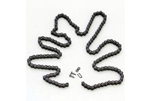 Chaîne fine 25H avec 75 maillons et chaîne antivol pour scooter électrique Mach1 500 W 600 W 800 W Pocket Bike