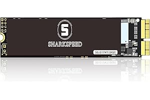 S SHARKSPEED Mac SSD 512Go NVMe M.2 PCIe Gen3.0x4 Disque Dur Interne Compatible avec MacBook Air A1465 A1466(2013-2015，2017), MacBook Pro A1502 A1398(Retina 2013-2015), iMac A1418 A1419(2013-2017)