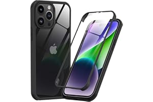 Phoneaura für iPhone 14 PRO 360 Grad Schutzhülle für iPhone 14 PRO Handyhülle; iPhone 14 PRO Hülle mit Kameraschutz für iPhone 14 PRO Komplettschutz
