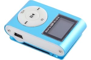 Bärbar MP3-spelare med Bluetooth och klämma, för barn, studenter, sport, löpning och promenader