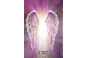 Angel Notebook: blank lined composition journal | Angel notebook | 100 pages