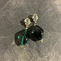 Handgemachte Perlen Ohrringe aus Glas, Böhmischen und Messing Perlen. Blei und Nickelfrei.