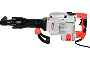 HYCO DB20 Corded Electric Demolition Hammer Concrete Breaker (24Kg) Impact Driver (25.07 mm Chuck Size, 2000 W)