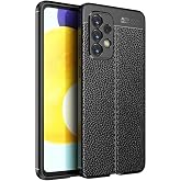 Coverzone, Samsung Galaxy A33 5G, ile uyumlu kılıf Deri soft case tozdan ve Kirden Koruyan Niss Silikon Samsung Galaxy A33, i