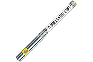 AMUR POMPA PER POZZI STRETTI DA 2,5" POMPA SOMMERSA 2,5 POLLICI POMPA A IMMERSIONE PER POZZI ELETTROPOMPA SOMMERSA POMPA SOMMERSA PER POZZI PROFONDI Well-Star-250 Watt