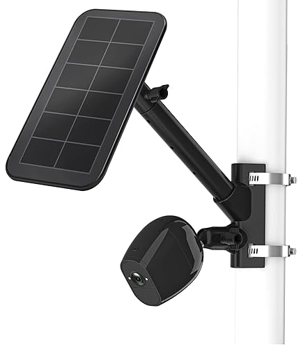Dream011 Simli Paslanmaz Çelik Eufy S340 E30 Güneş Panel Kamera Montaj Kiti Ayar