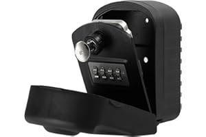 NBYT Tragbares Zahlenschloss Schlüsselkasten, vergessener Code kann gefunden werden,Für Hausschlüssel-Schlüsselverstecker, um einen Schlüssel draußen zu verstecken,Wasserdichte Schlüssel-Safe