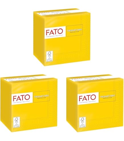 Amscan 9915402-203 Rote Servietten – 20 Stück, Je 33 Cm Groß | Aus FSC-zertifiziertem, Nachhaltigem Papier, Kompostierbar | Für Partys, Feiern & Events