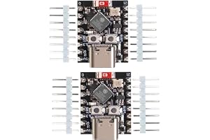 DUBEUYEW ESP32 ESP32-C3 utvecklingskort Mini ESP32 C3 stöder WiFi Bluetooth kompatibel med Arduino (2 st)