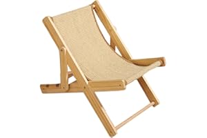 Gralara Cat Chair Lounge Cat Bed Hamaca Gatos Cama elevada Cuna para Mascotas para Perros pequeños Conejo, Sisal Beige