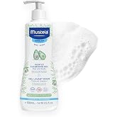 Mustela Bebek Nazik Temizleme Jeli - Bebek Sa&ccedil; ve V&uuml;cut Yıkama - Doğal Avokado ile B5 Vitamini ile g&uuml;&ccedil;lendirilmiş - Biyolojik