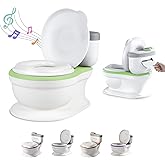 Toddler Toilet Seat with Sound for Potty Training - Baby & Kids Toilet Seat - Comfortable Potty Training Toilet Seat - with F