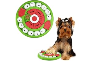HWSWSH Giocattolo Educativo per Cani e Gatti, Giocattoli di Intelligenza per Cani, Treat Dispenser Giocattolo Interattivo per Cuccioli, Gioco di Intelligenza Antiscivolo Cani, Gatti, Animali Domestici
