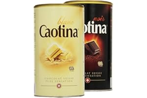 Scatola di cioccolato originale Caotina noir + blanc, confezione da 2, (2x500g)