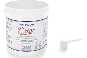 FOODAR Polvere Addensante per Acqua Gelificata AM Clear, Granatina - 250 g