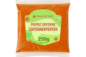 Malinowe PIEPRZ CAYENNE 250g Bardzo ostra przyprawa Papryka