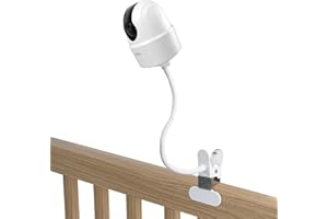 HOLACA Support à clip compatible avec Imou 2K (3MP)/2.5K (4MP)/3K (5MP) Caméra de sécurité intérieure, support pour moniteur bébé pour Ranger 2C/Ranger 2C 2.5K (caméra non incluse), montage