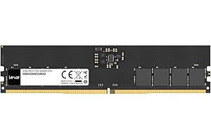 Lexar UDIMM RAM DDR5 16GB 5600 MHz Memoria PC, RAM PC DDR5 288-Pin, DRAM U-DIMM per giochi ad alte prestazioni per Memoria Computer/PC, 1.1V, CL46-45-45-90 (LD5U16G56C46ST-BGS)