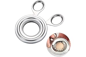 LONIMIA Apriuova in acciaio inox, per risparmiare tempo, per uova crude e cotte