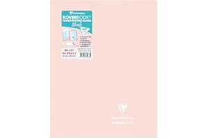 Clairefontaine 981478C Notatnik, Różowy, 24 x 32 cm