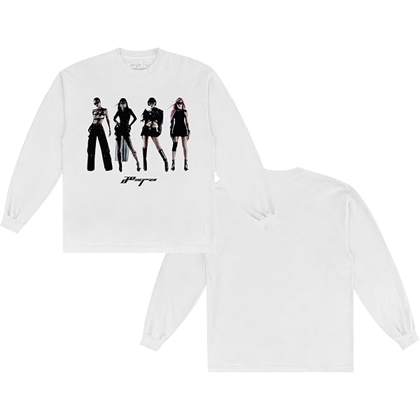 aespa Official Merch Dirty Work Jersey T-Shirt, Black - Winter