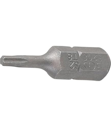 2x T27 Manipulationssicherer Torx-Bitschlüssel L-förmig – 14,2 Cm Langer Arm, CR-V-Stahl – Für Möbel & Geräte