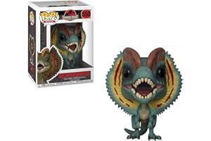Funko POP! Movies: Jurassic Park - Dilophosaurus - 1/6 Odds for Rare Chase Variant - Collectable Vinyl Figure - Gift Idea - Official Merchandise - Toys for Kids & Adults - Movies Fans