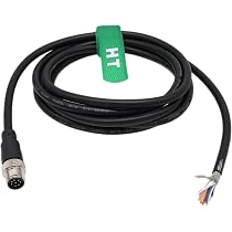 Câble Blindé M12 A 5 Broches Mâle-femelle - 5m - Pour Automatisatio Industrielle CANopen Profibus