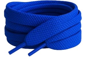 Smart Laces 120cm/47 Long Coloured Flat Trainer Shoe laces ideal replacement laces for adults or kids Trainers sneakers athletic shoes Sports Football Rugby boots Shoe Laces Shoelaces