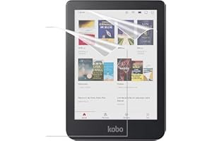 MoKo Film de Protection Compatible avec Kobo Clara Colour/Kobo Clara BW/Kobo Clara 2E 6" 2022, 2PCS Protecteur d'Écran en Pet Anti-Reflet Couvert Complètement Anti-Rayure Haute Qualité, Mat